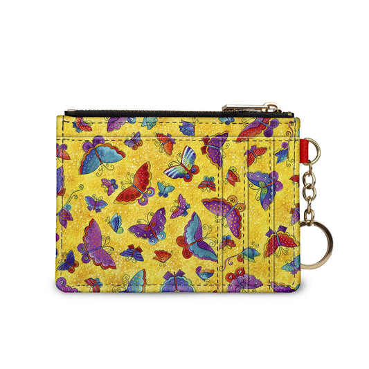 Laurel Burch Flutterbyes keychain wallet