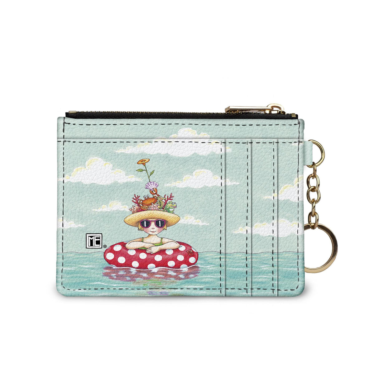 Mary Engelbreit This is the Life keychain wallet