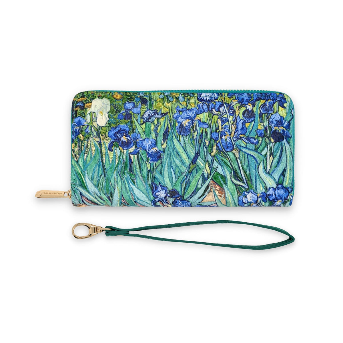 Van Gogh Irises wristlet wallet