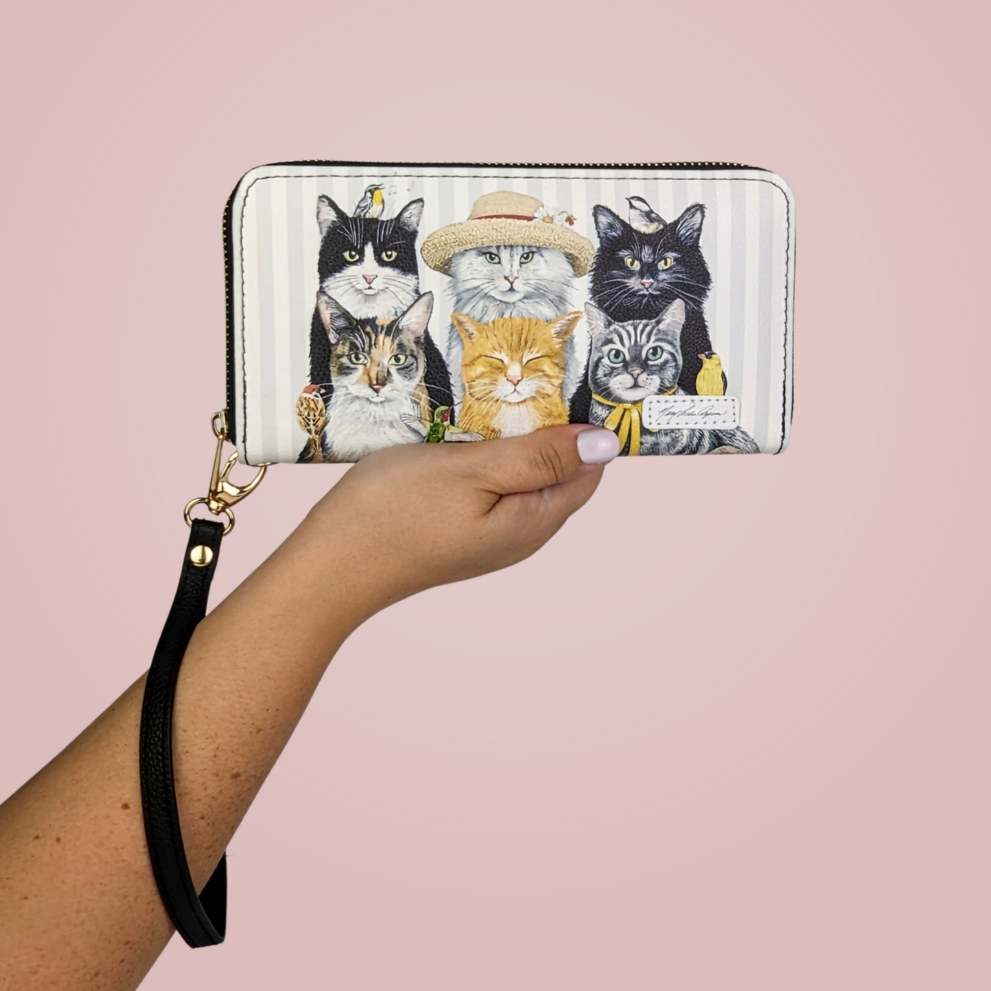 Mary Lake-Thompson Cats Wristlet Wallet