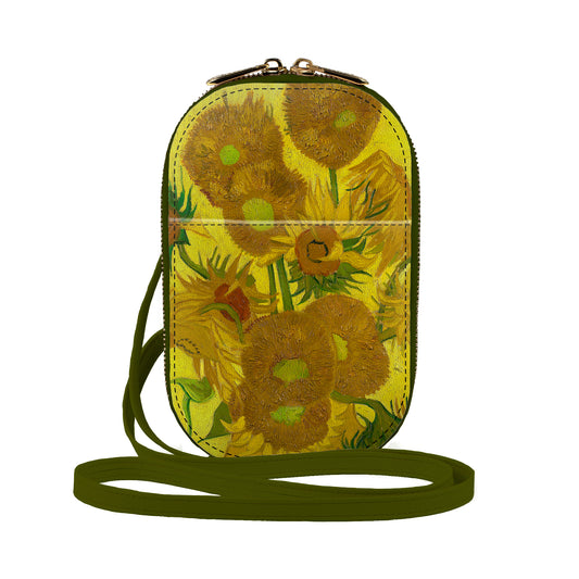 Van Gogh Sunflowers crossbody bag