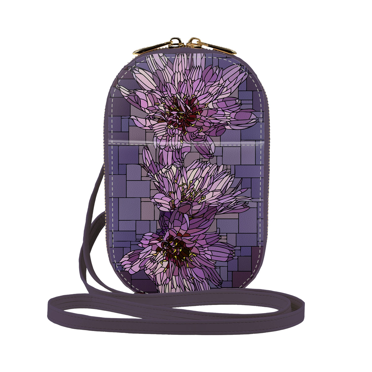 Art Glass Cupid's Dart crossbody bag