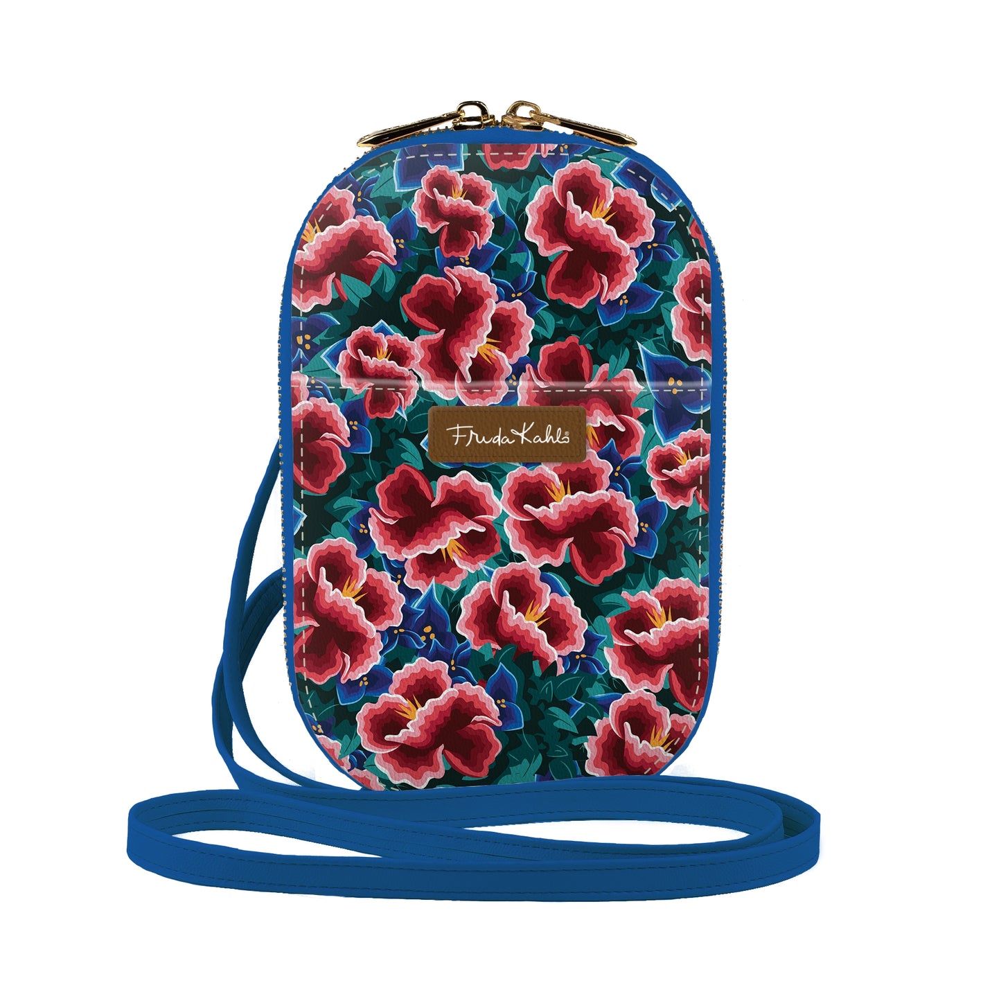 Frida Kahlo Hibiscus crossbody bag