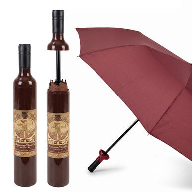 Wine Bottle Umbrella Domaine Artémesia Burgundy