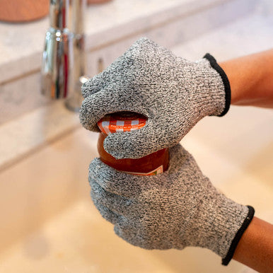 Grip N Cut Gloves - Durable HPPE Fiber with Silicone Dot Grip for Enhanced Handling