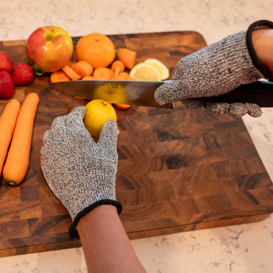 Grip N Cut Gloves - Durable HPPE Fiber with Silicone Dot Grip for Enhanced Handling