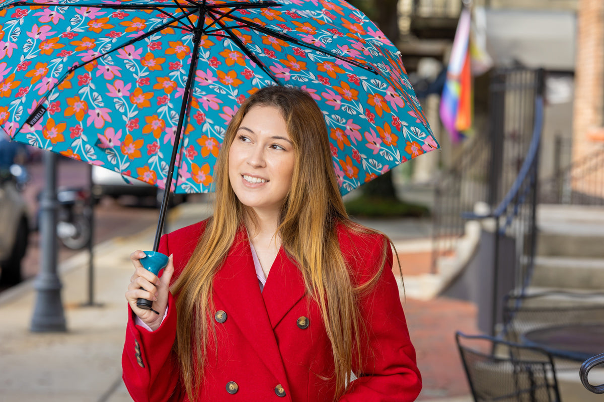 Teal Tango Umbrella in a Bottle lifestyle