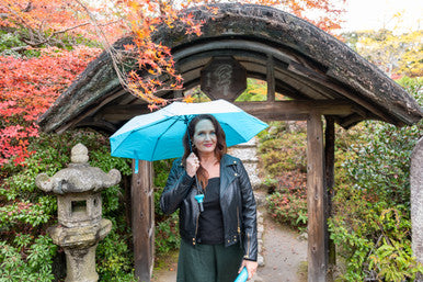 Vinrella Turquoise Umbrella in a Bottle