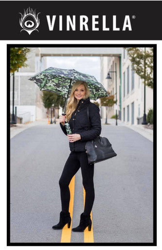 Vinrella Camo Bottle Umbrella