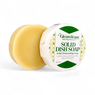 The Gleam Team Solid Dish Soap Bar