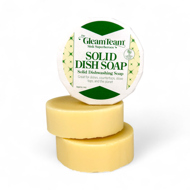 The Gleam Team Solid Dish Soap Bar