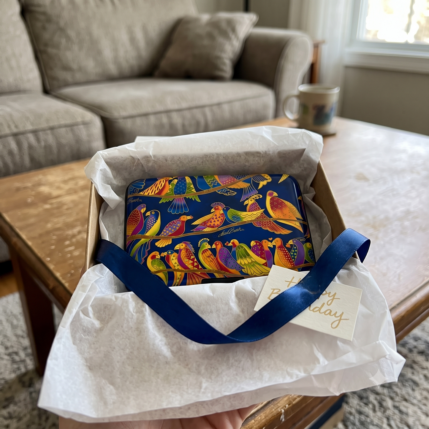 Laurel Burch Songbirds RFID Armored Wallet