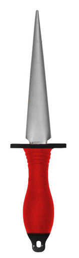 Garden Works™ Diamond Tool Sharpener 10in Flat side: 600 grit fine for maintenance and sharpening. Round side: 400 grit