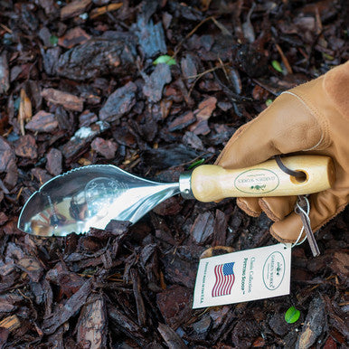 Classic Potting Scoop - Premium Stainless Steel, USA-Made for Easy Potting