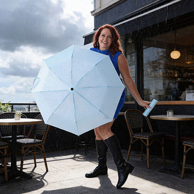 Powder Blue Umbrella in a Bottle