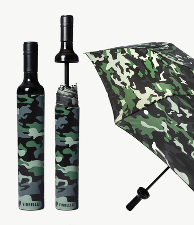 Vinrella Camo Bottle Umbrella