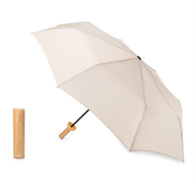 Light Wood Umbrella in a Bottle