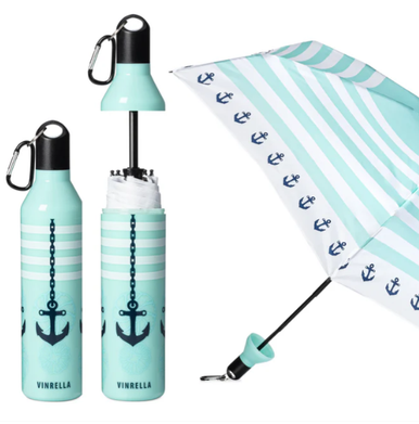 Anchors Away Water Bottle Umbrella