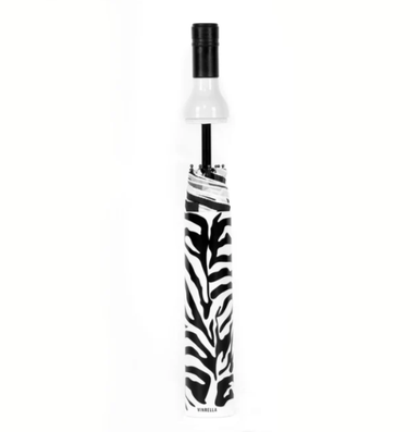 Vinrella Zebra Bottle Umbrella
