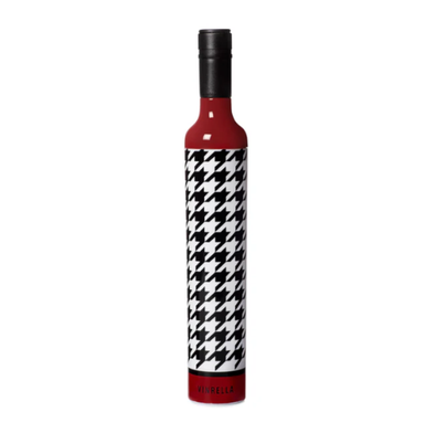 Happening Houndstooth Wine Bottle Umbrella