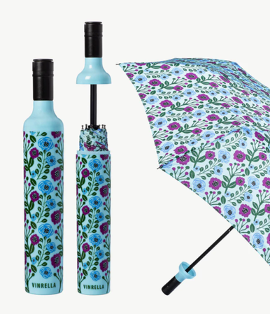 Floral Fantasy Umbrella in a Bottle