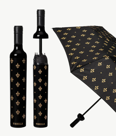 Fleur de Lis Umbrella in a Bottle