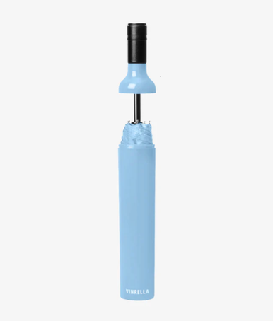Powder Blue Umbrella in a Bottle
