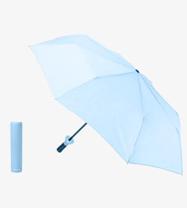 Powder Blue Umbrella in a Bottle