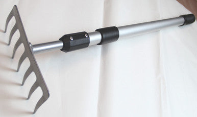 Garden Works Telescopic 7 Tine Rake