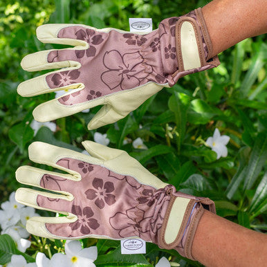 Classique Gardening Gloves: Durable Leather Protection & Comfort