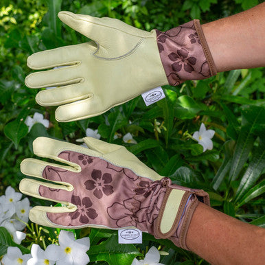 Classique Gardening Gloves: Durable Leather Protection & Comfort
