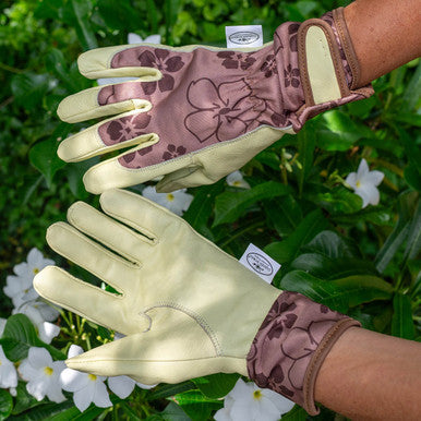 Classique Gardening Gloves: Durable Leather Protection & Comfort