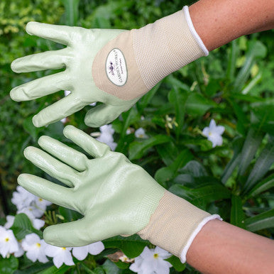 Grubbers Gloves - Durable Nitrile-Dipped All-Purpose Gloves for Gardening and More