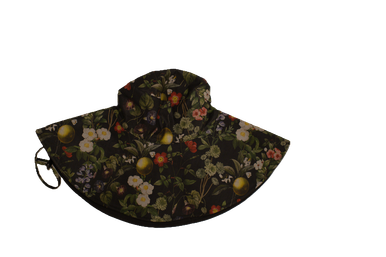 Midnight Bloom Wide Brim Gardening Hat
