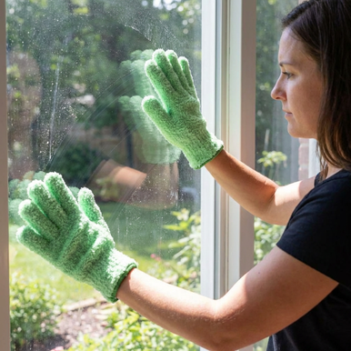Duster Gloves Clean without Chemicals