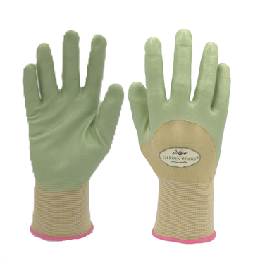 Grubbers Gloves - Durable Nitrile-Dipped All-Purpose Gloves for Gardening and More