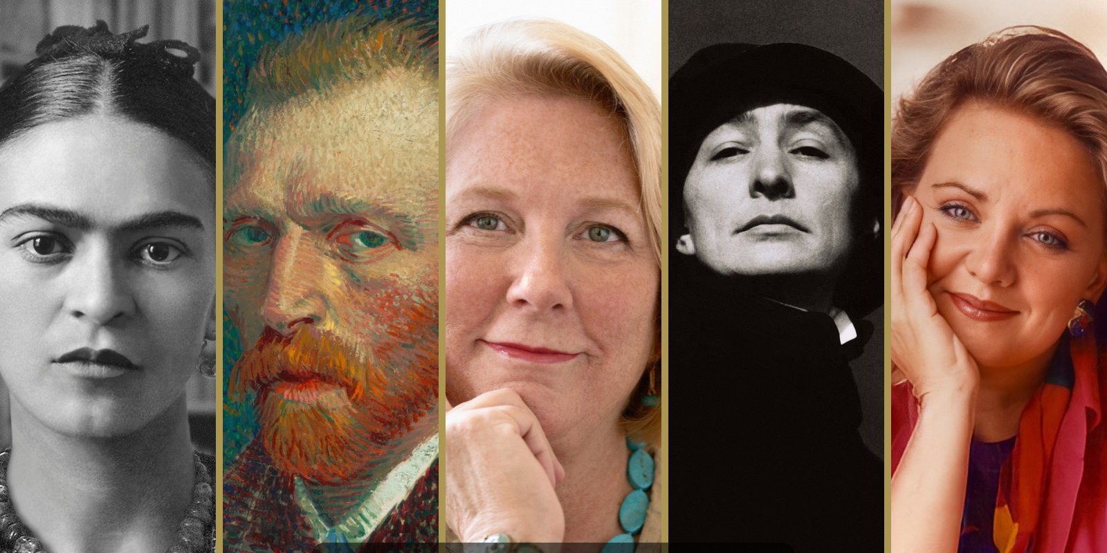 Shop by artist portraits