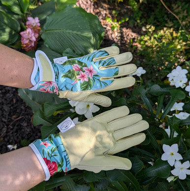 Palm Leather Gloves - Wrist Length for Durable and Stylish Protection