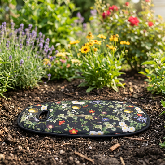 Midnight Bloom Garden Kneeler