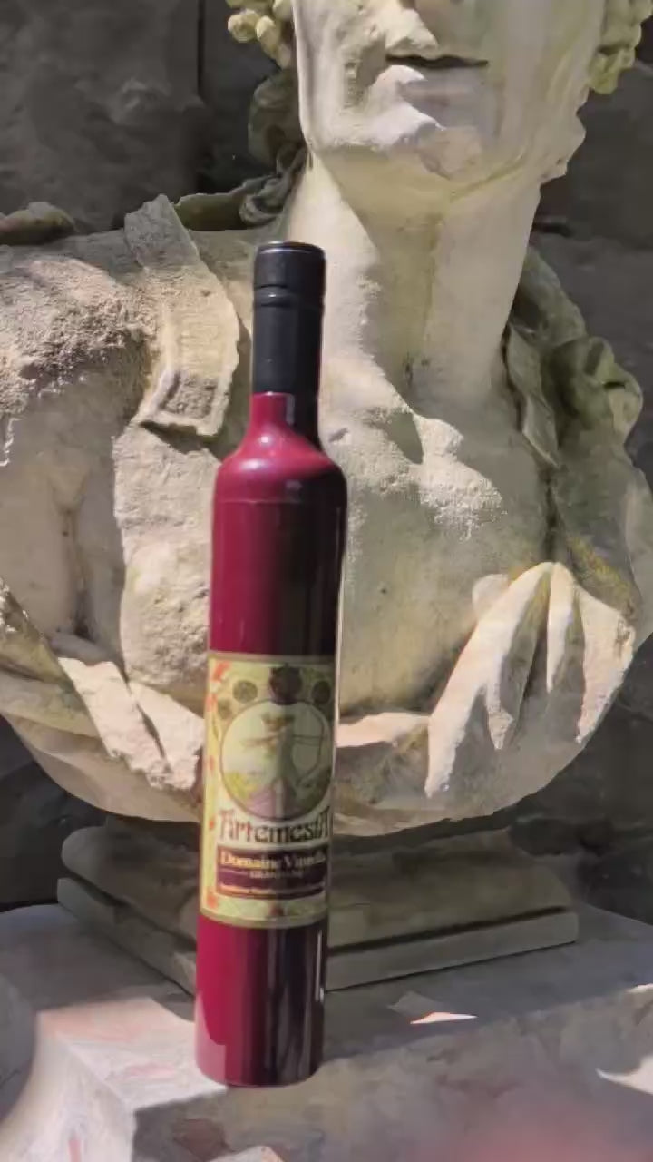 Wine Bottle Umbrella - Artemesia Burgundy
