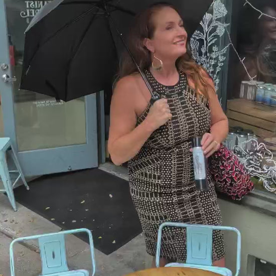 Wine Bottle Umbrella - Château Chevalière Bordeaux