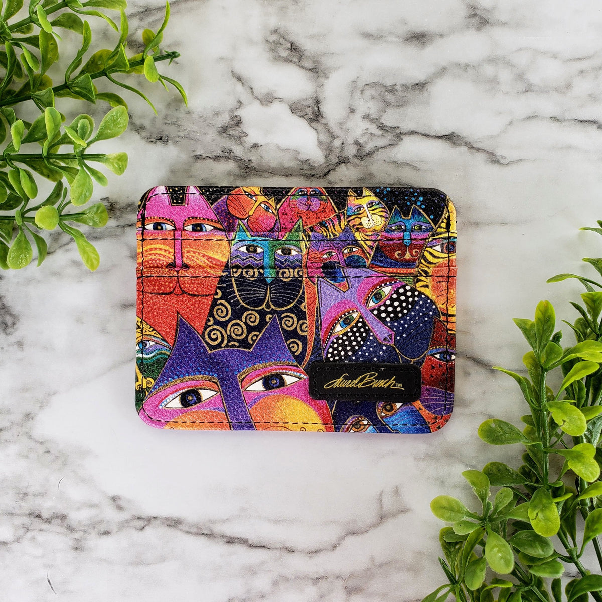 Laurel Burch Fantasticats Slim Wallet