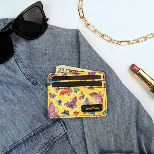 Laurel Burch Flutterbyes Slim Wallet