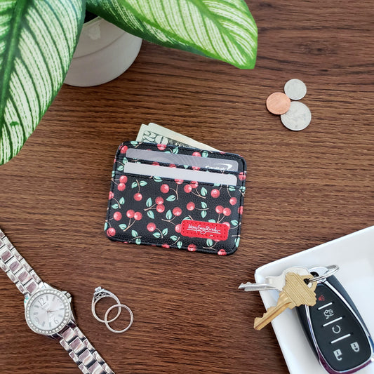 Mary Engelbreit Cherries Slim Wallet