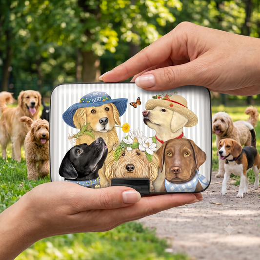 Mary Lake-Thompson Dogs RFID Blocking Wallet
