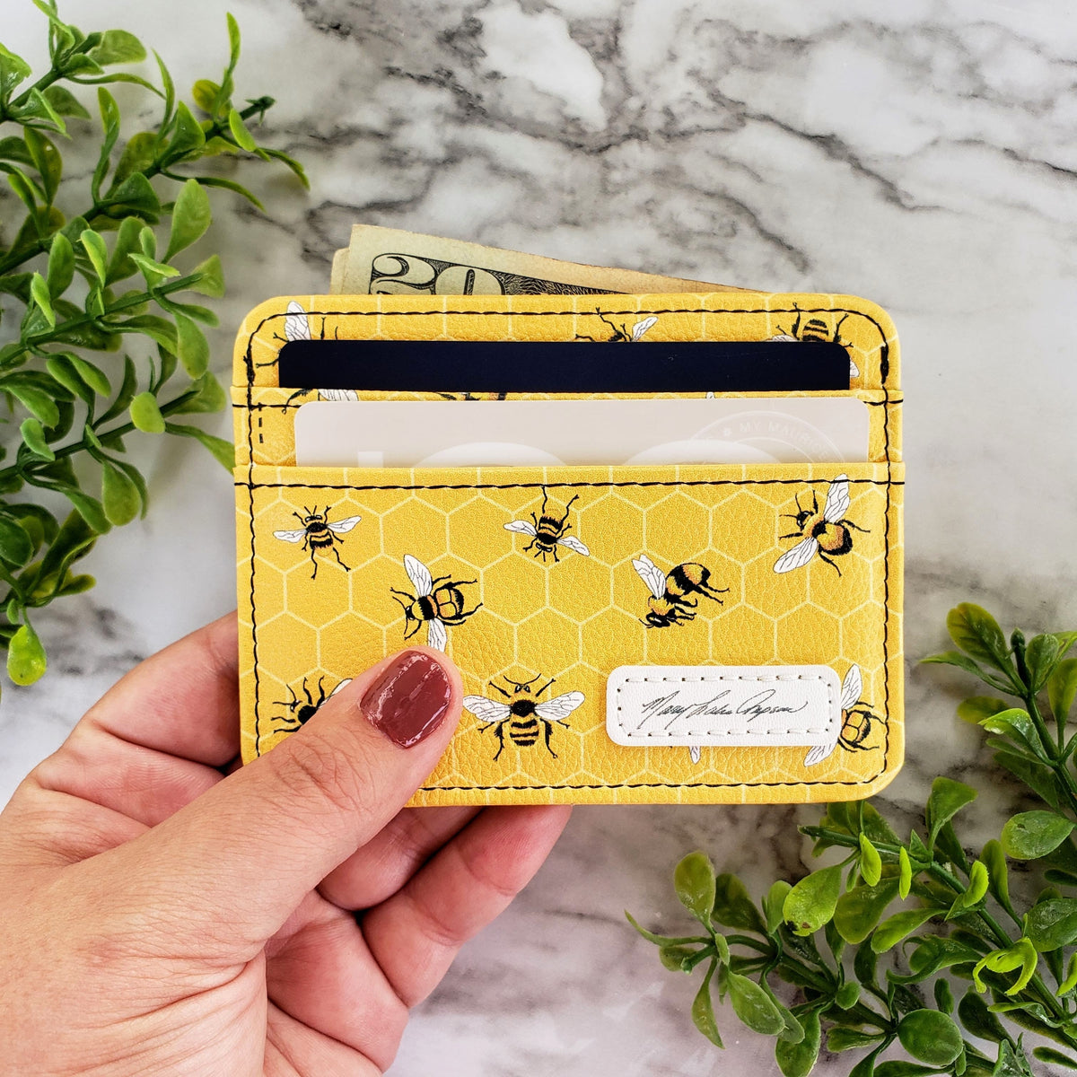 Mary Lake-Thompson Bees Slim Wallet