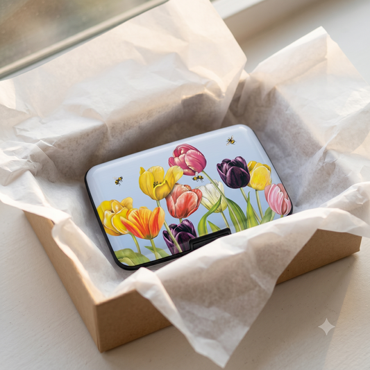 Mary Lake-Thompson Tulips RFID Blocking Wallet