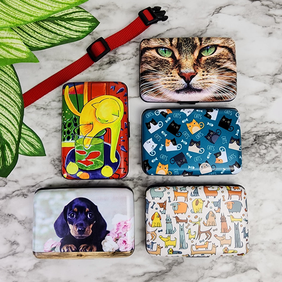 Dachshund Puppy RFID Blocking Wallet