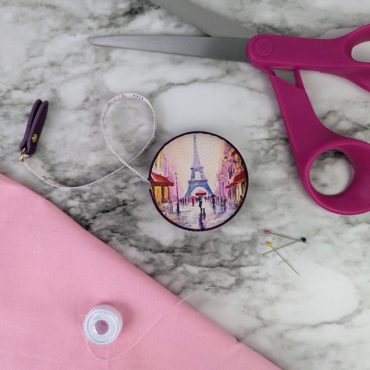 Travel Paris Tape Measure
