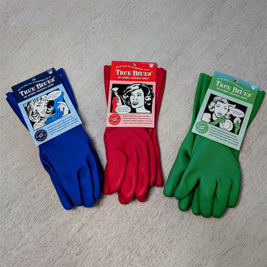 True Blues Gloves Green Red and Blue